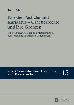Book cover of Parodie, Pastiche und Karikatur Urheberrechte und ihre Grenzen