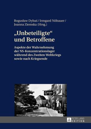 Cover of the book «Unbeteiligte» und Betroffene by Joanna Wawrzyniak
