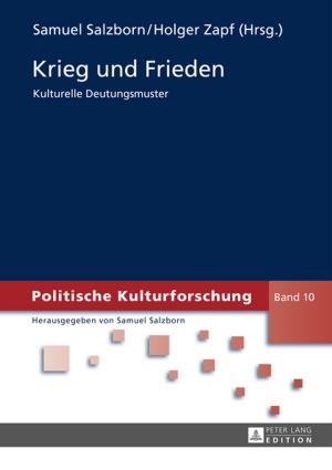 Cover of the book Krieg und Frieden by María Francisca Greene González