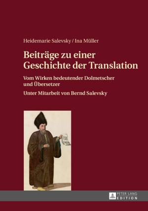 Cover of the book Beitraege zu einer Geschichte der Translation by Lena-Simone Günther