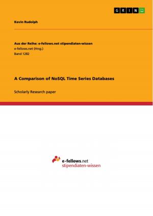 Cover of the book A Comparison of NoSQL Time Series Databases by Anja Klein