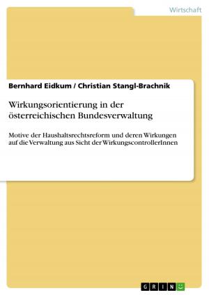 Cover of the book Wirkungsorientierung in der österreichischen Bundesverwaltung by D, Hickey, E. O Doherty