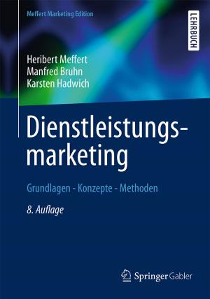 Cover of the book Dienstleistungsmarketing by Manfred Faber, Hergen Riedel