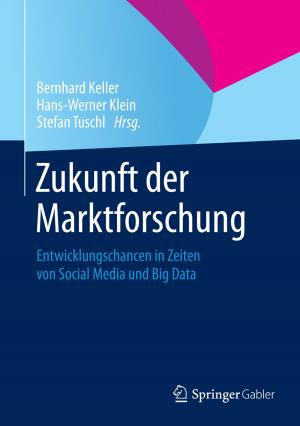 Cover of the book Zukunft der Marktforschung by Claudia Stöhler, Claudia Förster, Lars Brehm