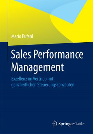 Cover of the book Sales Performance Management by Wolfgang Becker, Robert Holzmann, Christian Hilmer