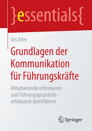 Book cover of Grundlagen der Kommunikation für Führungskräfte