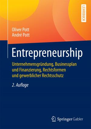Cover of the book Entrepreneurship by A. Huber, A.H.C.v. Hochstetter, M. Allgöwer