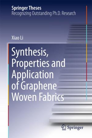 Cover of the book Synthesis, Properties and Application of Graphene Woven Fabrics by Georg Disterer