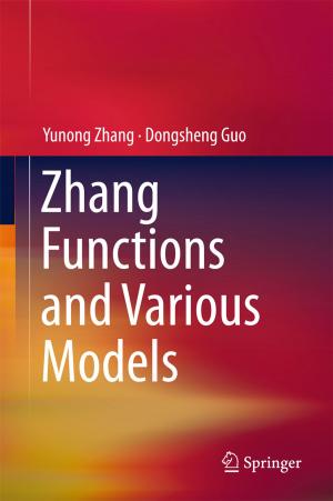 bigCover of the book Zhang Functions and Various Models by 