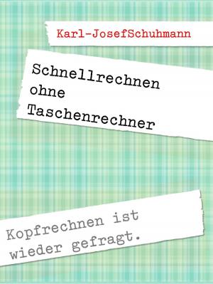 Cover of the book Schnellrechnen ohne Taschenrechner by Daniel B. Sauer