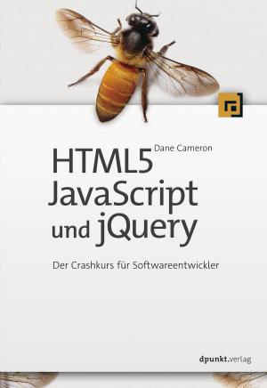 Book cover of HTML5, JavaScript und jQuery