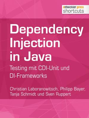 Cover of the book Dependency Injection in Java by Christian Meder, Bernhard Pflugfelder, Eberhard Wolff