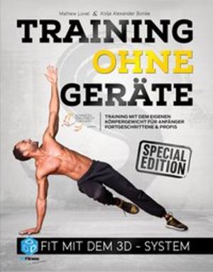 Cover of Training ohne Geräte: Fit mit dem 3D-System (Special-Edition)