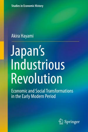 Cover of the book Japan’s Industrious Revolution by Shoji Kato
