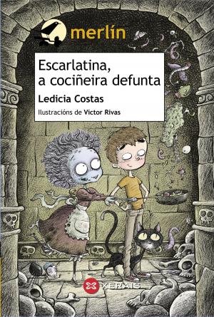 Cover of the book Escarlatina, a cociñeira defunta by Santiago Jaureguizar