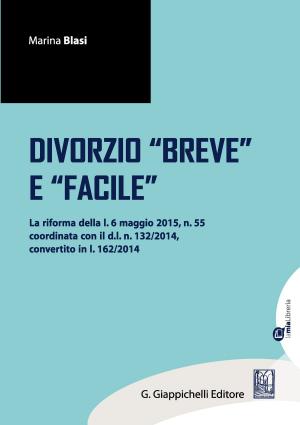 Cover of the book Il divorzio breve e facile by Manuel Arroba Conde, Andrea Bettetini, Andrea Bixio