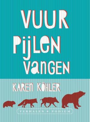 Cover of the book Vuurpijlen vangen by Martine de Jong