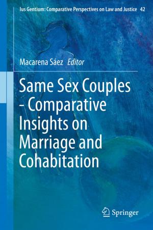 Cover of the book Same Sex Couples - Comparative Insights on Marriage and Cohabitation by D. Simmonds, L. Reynolds