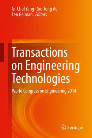 Cover of the book Transactions on Engineering Technologies by Jeff Eerkens