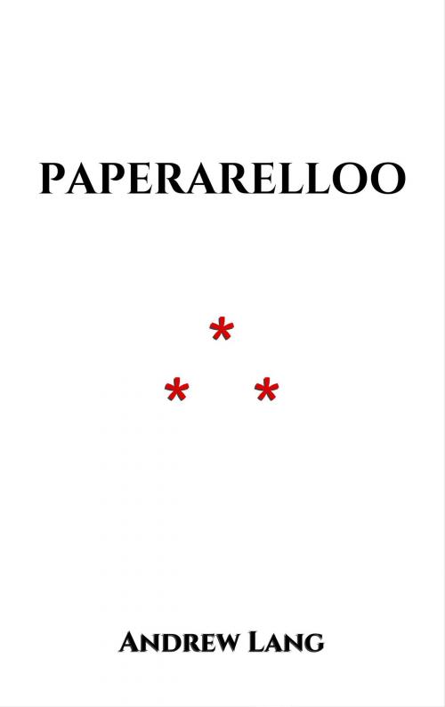 Cover of the book Paperarelloo by Andrew Lang, Edition du Phoenix d'Or