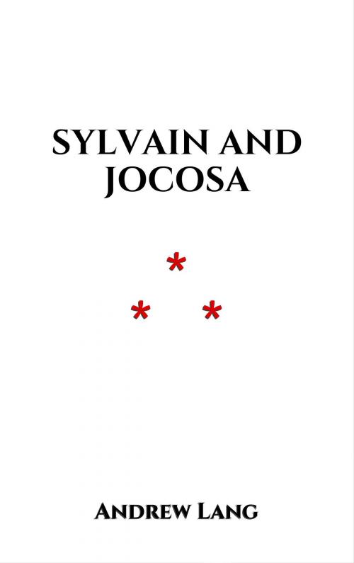 Cover of the book Sylvain and Jocosa by Andrew Lang, Edition du Phoenix d'Or