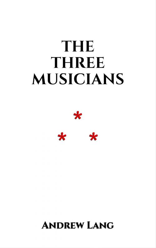 Cover of the book The Three Musicians by Andrew Lang, Edition du Phoenix d'Or