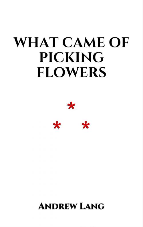 Cover of the book What Came of Picking Flowers by Andrew Lang, Edition du Phoenix d'Or
