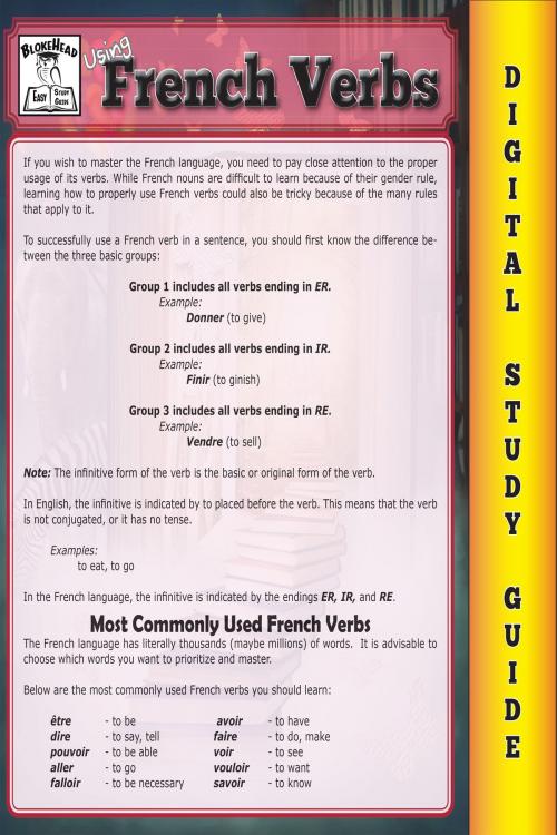 Cover of the book French Verbs ( Blokehead Easy Study Guide) by The Blokehead, Yap Kee Chong