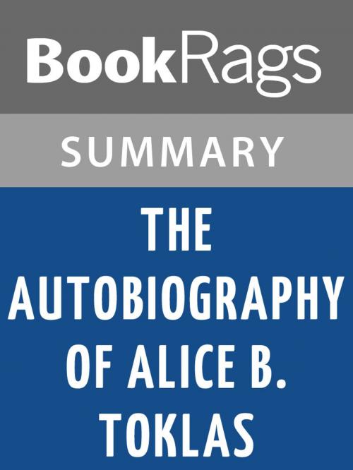 Cover of the book The Autobiography of Alice B. Toklas by Gertrude Stein Summary & Study Guide by BookRags, BookRags