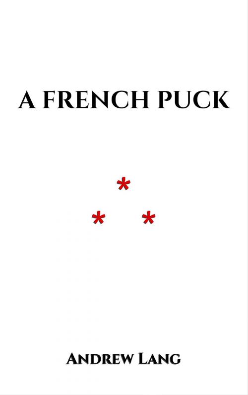 Cover of the book A French Puck by Andrew Lang, Edition du Phoenix d'Or