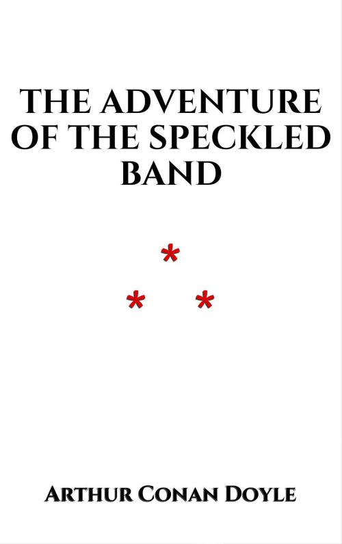 Cover of the book The Adventure of the Speckled Band by Arthur Conan Doyle, Edition du Phoenix d'Or