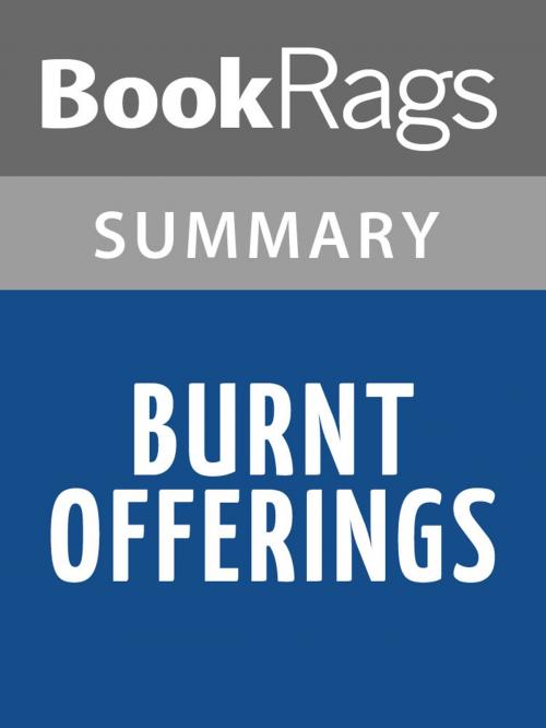 Cover of the book Burnt Offerings by Laurell K. Hamilton Summary & Study Guide by BookRags, BookRags
