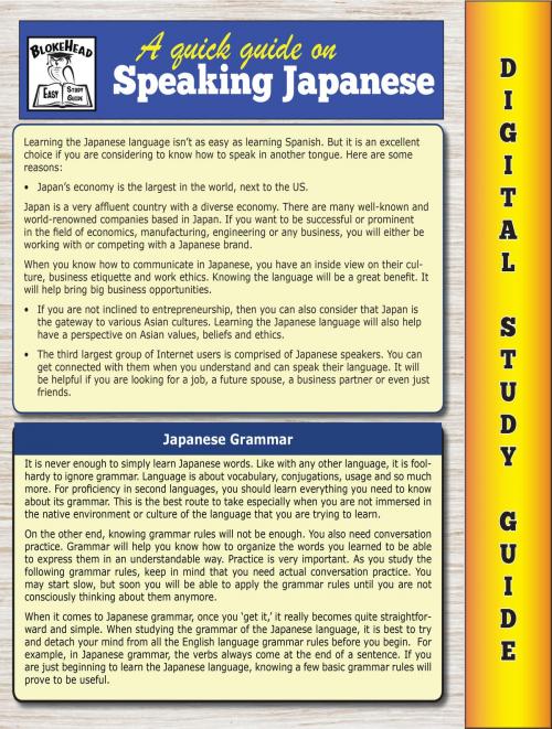 Cover of the book Japanese Grammar ( Blokehead Easy Study Guide) by The Blokehead, Yap Kee Chong