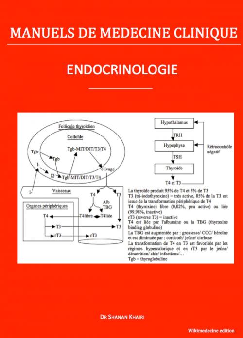 Cover of the book Endocrinologie by Shanan Khairi, Wikimedecine