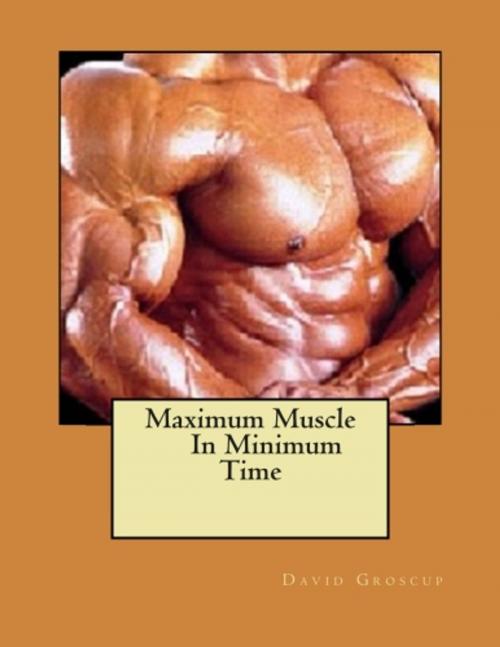 Cover of the book Maximum Muscle In Minimum Time by David Groscup, David Groscup