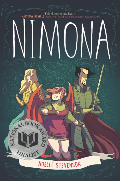 Cover of the book Nimona by Noelle Stevenson, HarperTeen