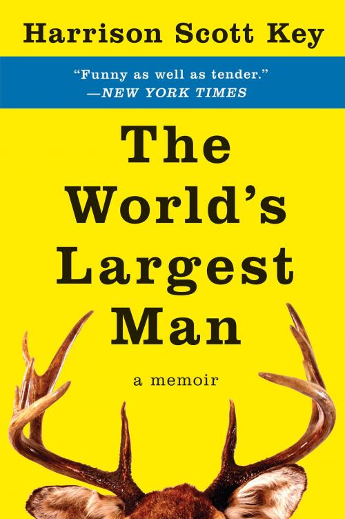 Cover of the book The World's Largest Man by Harrison Scott Key, Harper