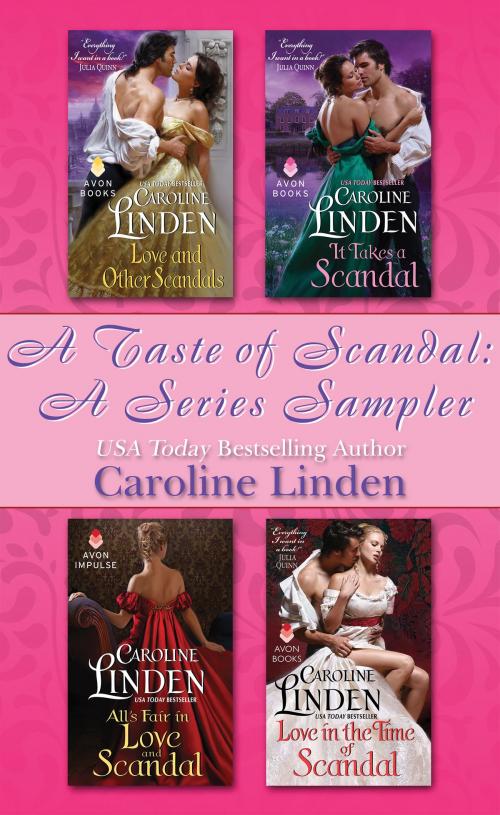 Cover of the book A Taste of Scandal by Caroline Linden, Avon
