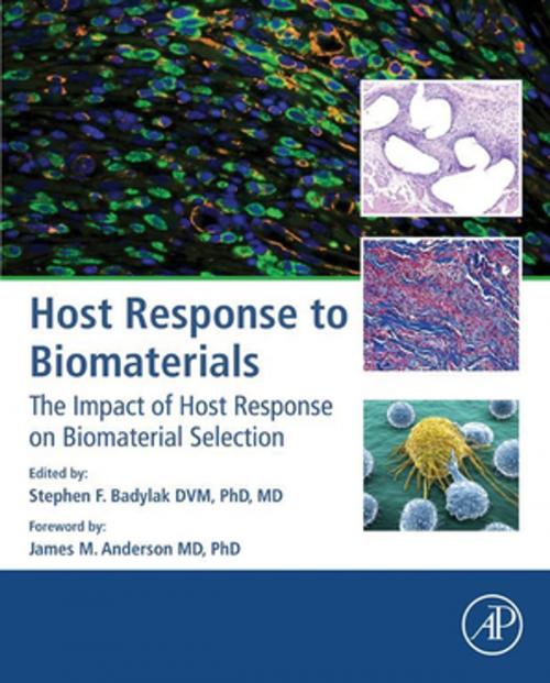 Cover of the book Host Response to Biomaterials by , Elsevier Science