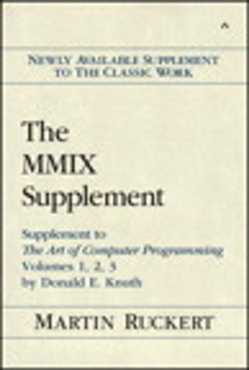 Cover of the book The MMIX Supplement by Martin Ruckert, Pearson Education