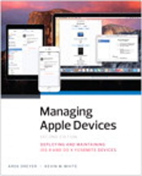Cover of the book Managing Apple Devices by Arek Dreyer, Kevin M. White, Pearson Education
