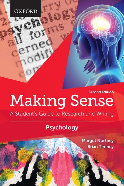 Cover of the book Making Sense in Psychology by Margot Northey, Brian Timney, Oxford University Press