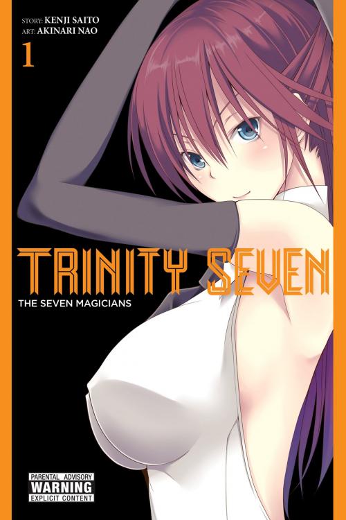 Cover of the book Trinity Seven, Vol. 1 by Kenji Saito, Akinari Nao, Yen Press