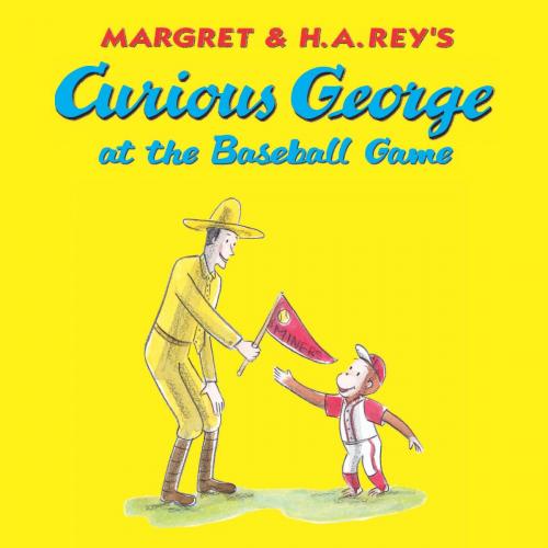 Cover of the book Curious George at the Baseball Game (Read-aloud) by H. A. Rey, HMH Books