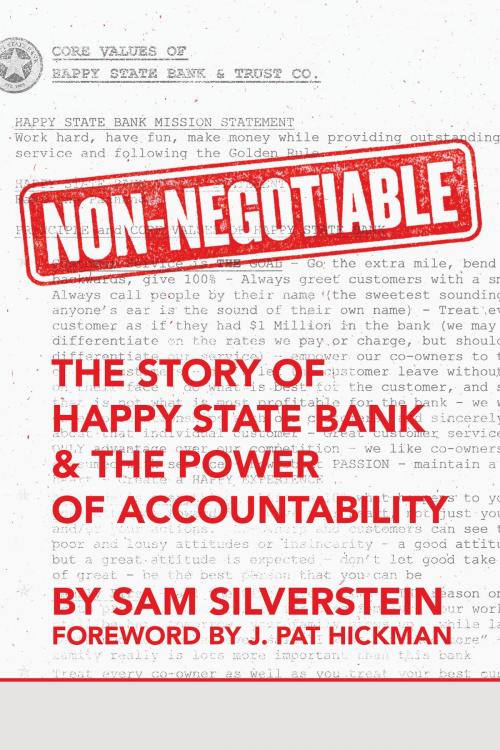 Cover of the book Non-Negotiable by Sam Silverstein, Sound Wisdom