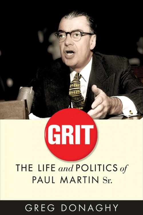 Cover of the book Grit by Greg Donaghy, UBC Press