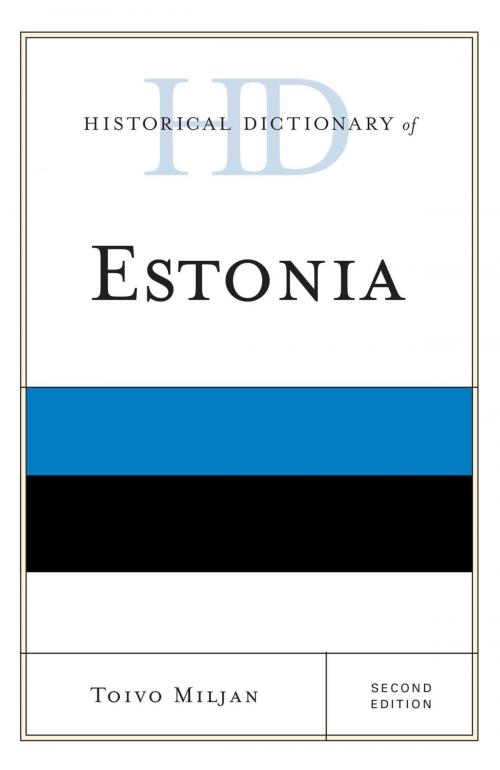 Cover of the book Historical Dictionary of Estonia by Toivo Miljan, Rowman & Littlefield Publishers