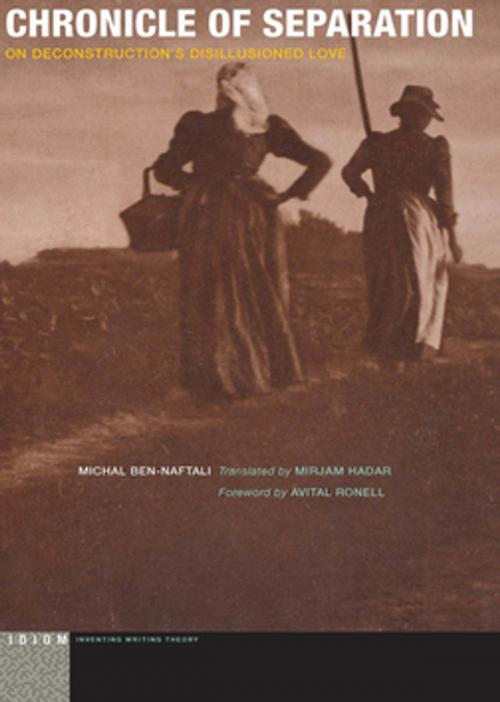 Cover of the book Chronicle of Separation by Michal Ben-Naftali, Fordham University Press
