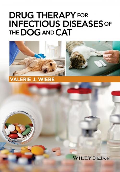 Cover of the book Drug Therapy for Infectious Diseases of the Dog and Cat by Valerie J. Wiebe, Wiley