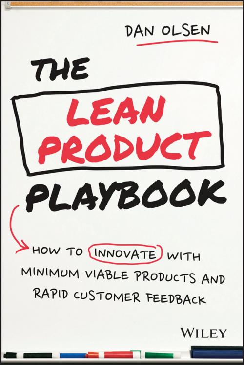 Cover of the book The Lean Product Playbook by Dan Olsen, Wiley